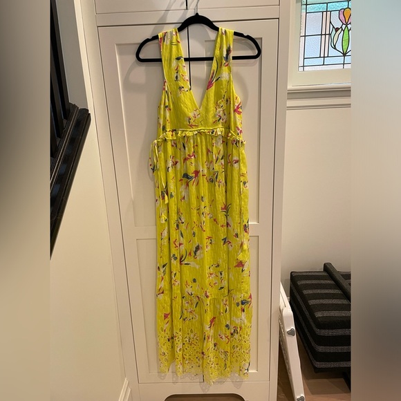 TANYA TAYLOR Catalina Silk Maxi Dress, Never Worn, Size 2 - Picture 6 of 9